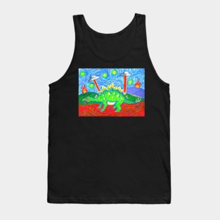 Stacy The Stegosaurus Tank Top